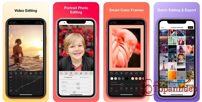 App chỉnh sửa ảnh đẹp Darkroom