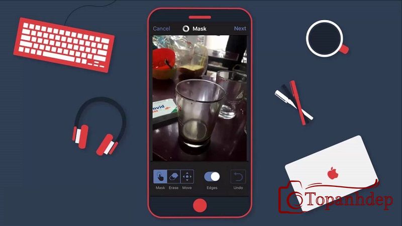 Ứng dụng chụp ảnh đẹp TADAA