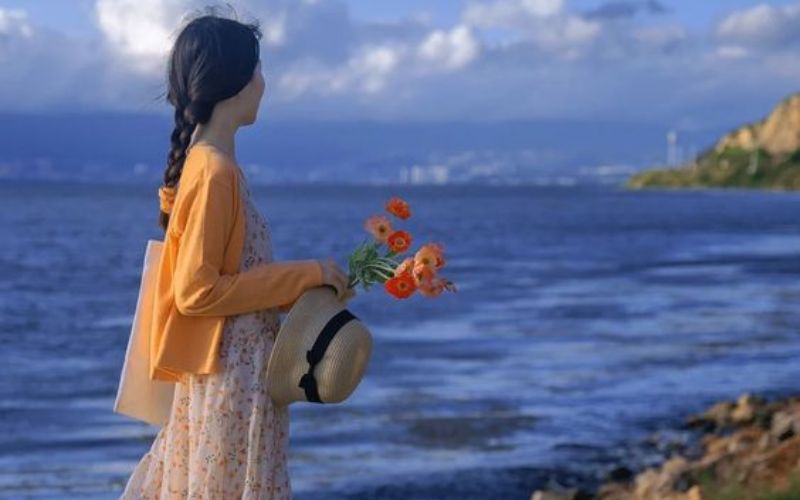Cách chụp nghiêng không rõ mặt
