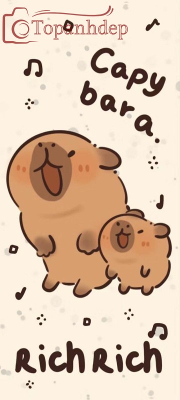Capybara hát hò, nghịch ngợm cùng đồng bọn