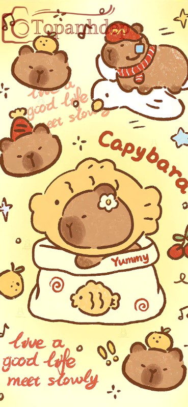 Capybara và triết lý sống sâu sắc