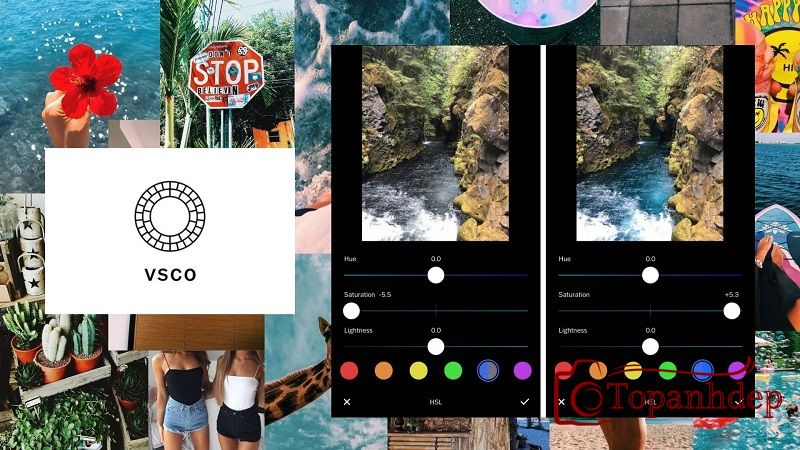 App chụp ảnh đẹp VSCO