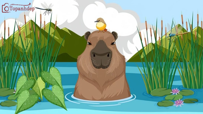 Top 20 Hình Nền Capybara Cute Và Vô Tri, Cực Độc Đáo